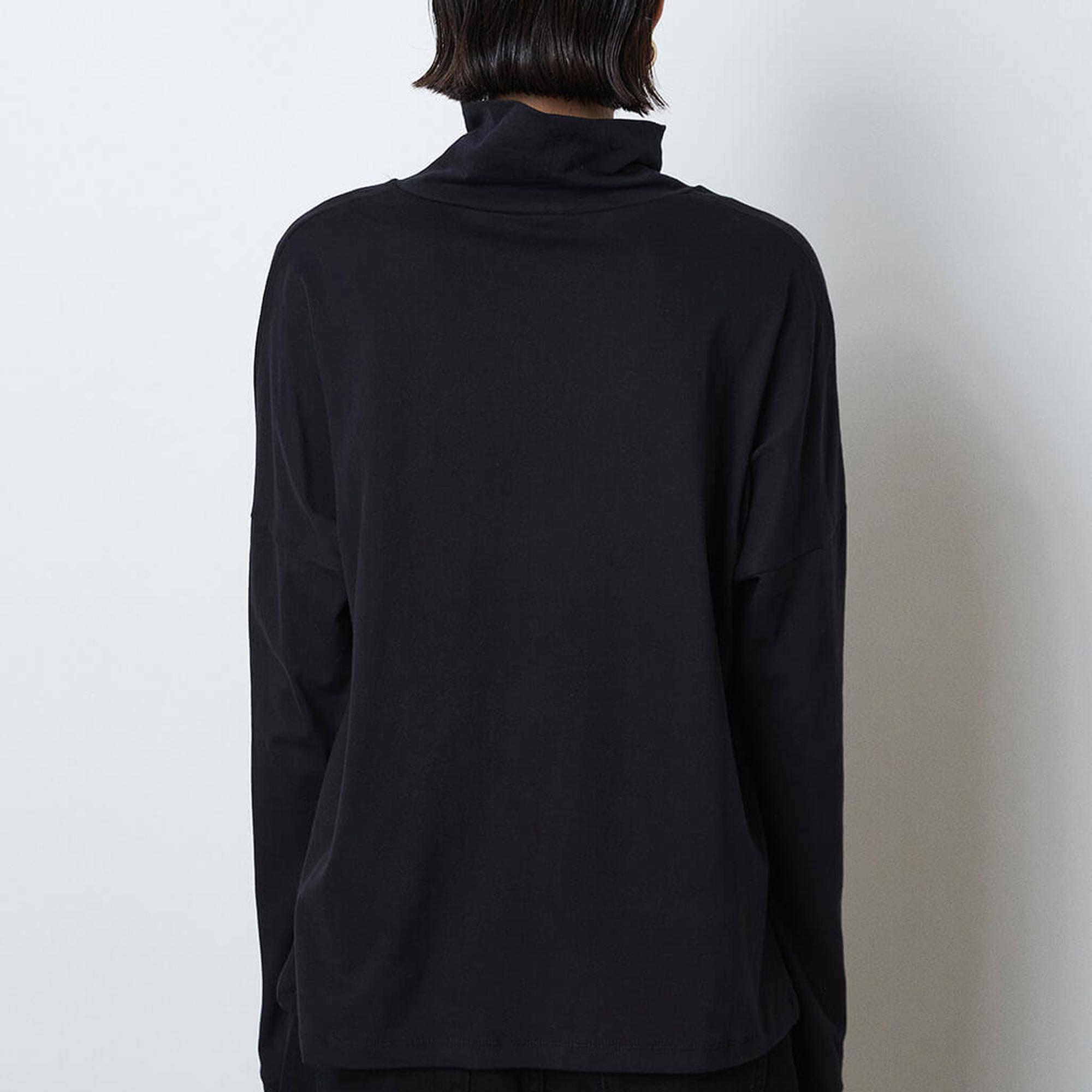 Balıkçı Yaka Uzun Kollu Tshirt