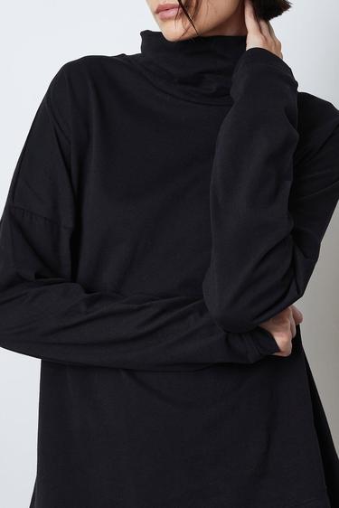  Balıkçı Yaka Uzun Kollu Tshirt