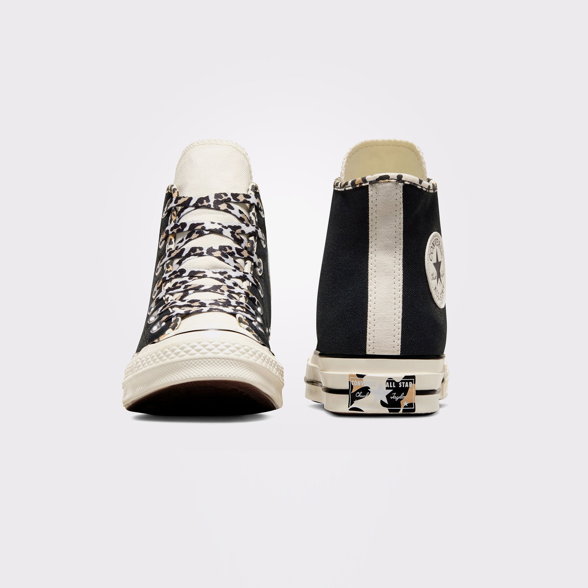 Converse Converse Chuck 70 Leopard Love Kadın Siyah Sneaker | FashFed Siyah - 3. görsel