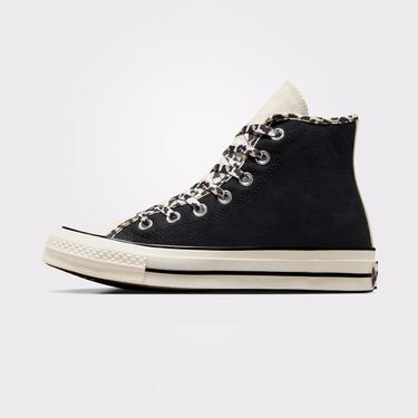  Converse Chuck 70 Leopard Love Kadın Siyah Sneaker