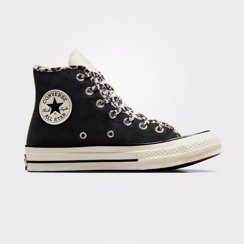  Converse Chuck 70 Leopard Love Kadın Siyah Sneaker