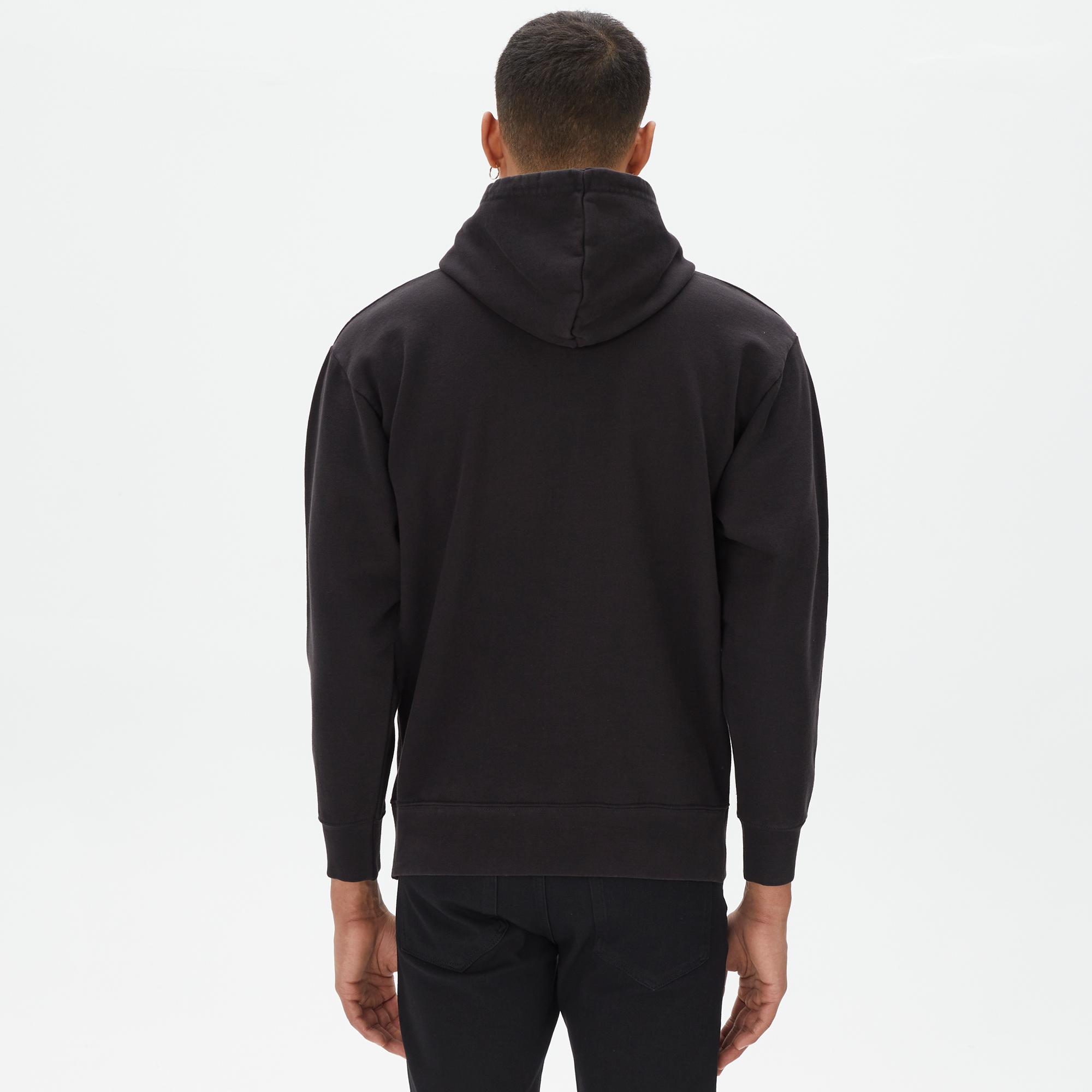 Market Super Market Pullover Erkek Siyah Hoodie