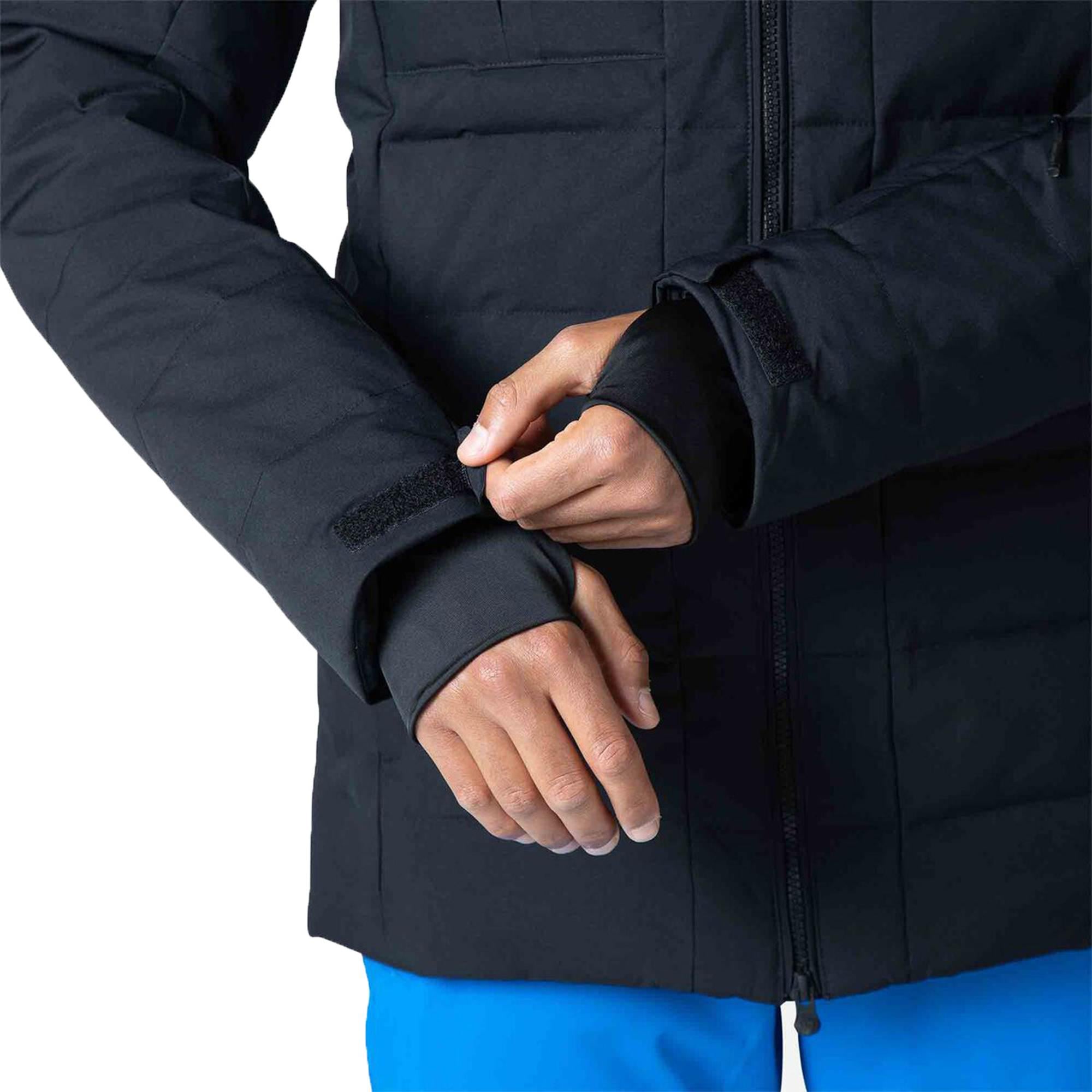 Rossignol Puffy Parka Erkek Siyah Kayak Ceketi