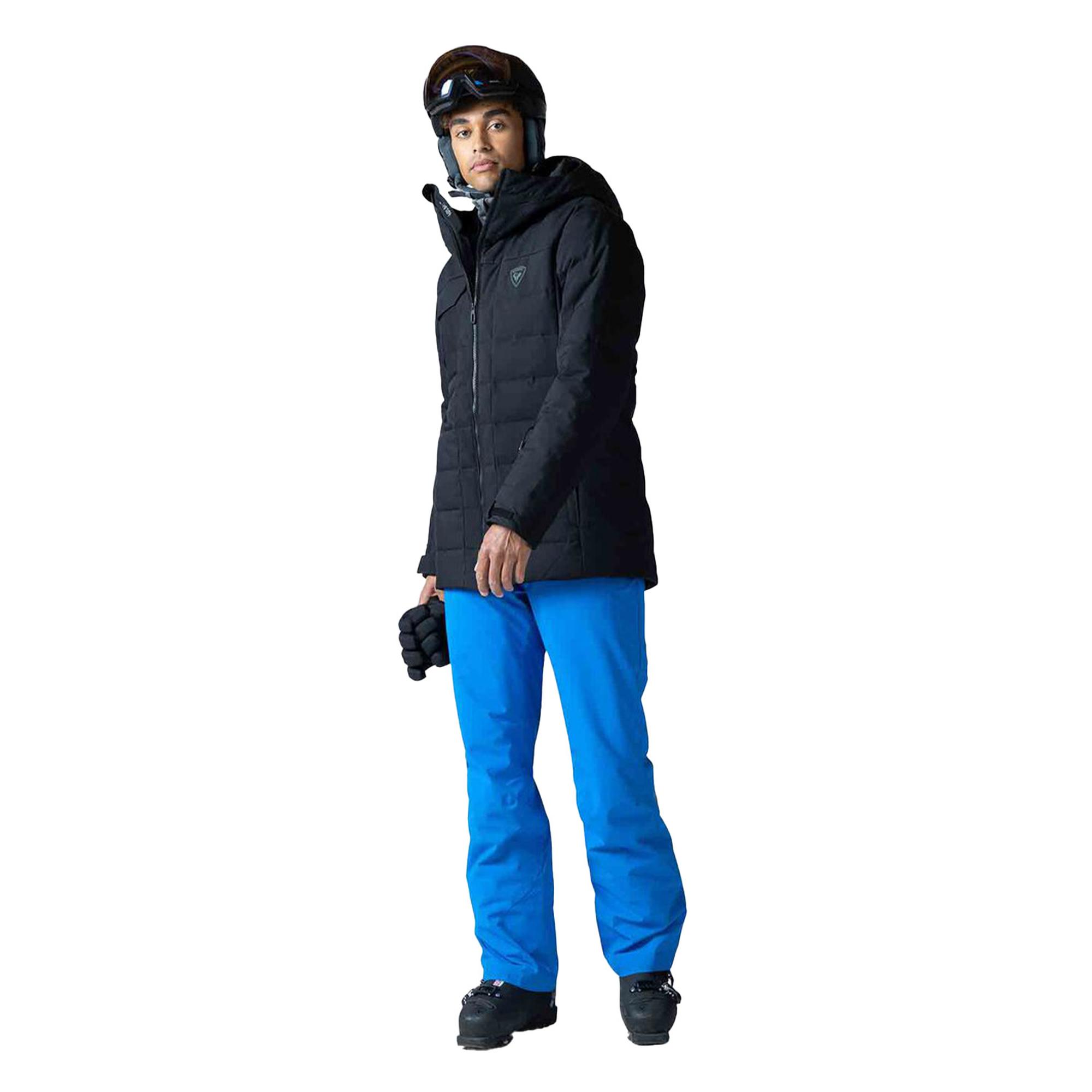 Rossignol Puffy Parka Erkek Siyah Kayak Ceketi