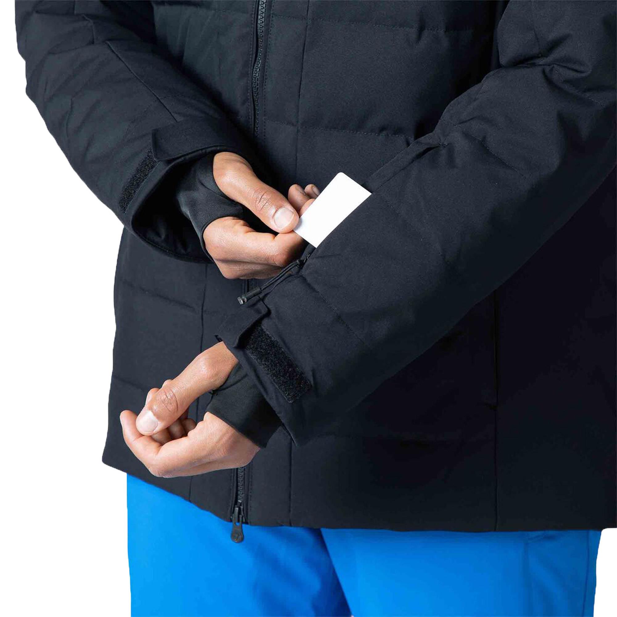 Rossignol Puffy Parka Erkek Siyah Kayak Ceketi