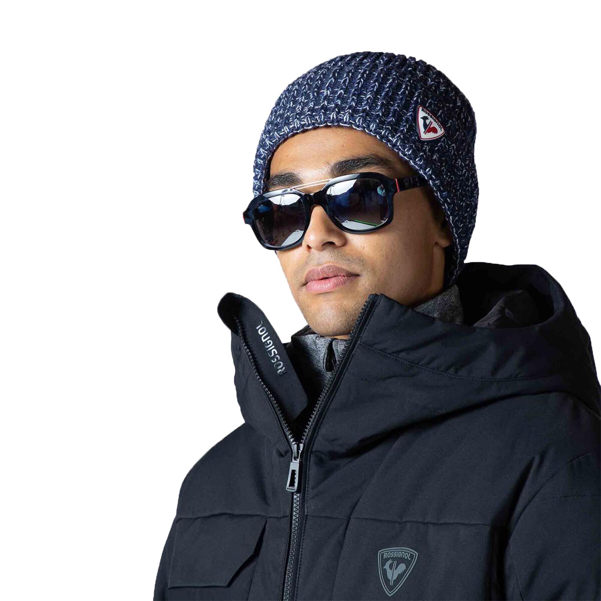 Rossignol Puffy Parka Erkek Siyah Kayak Ceketi