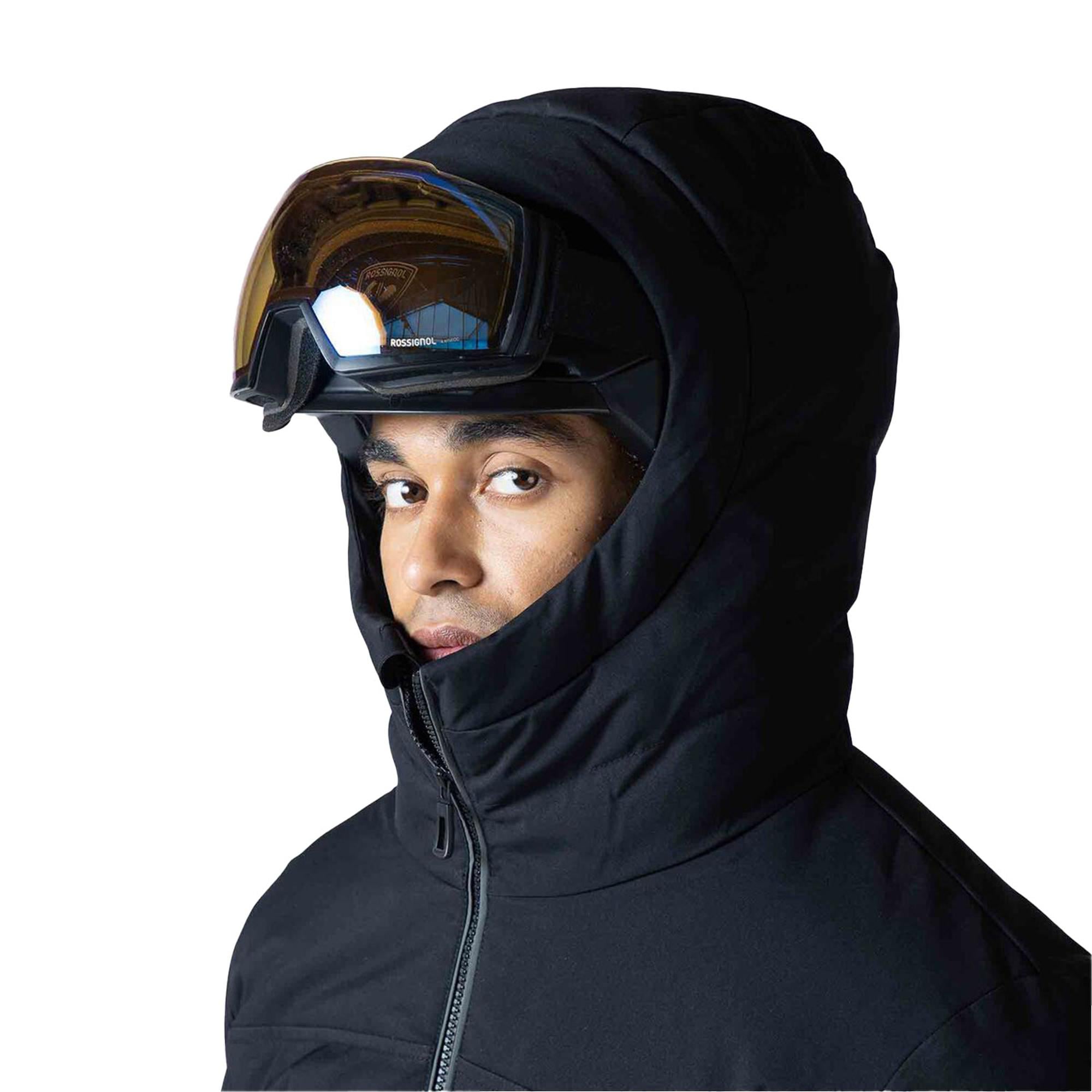 Rossignol Siz Erkek Siyah Kayak Ceketi