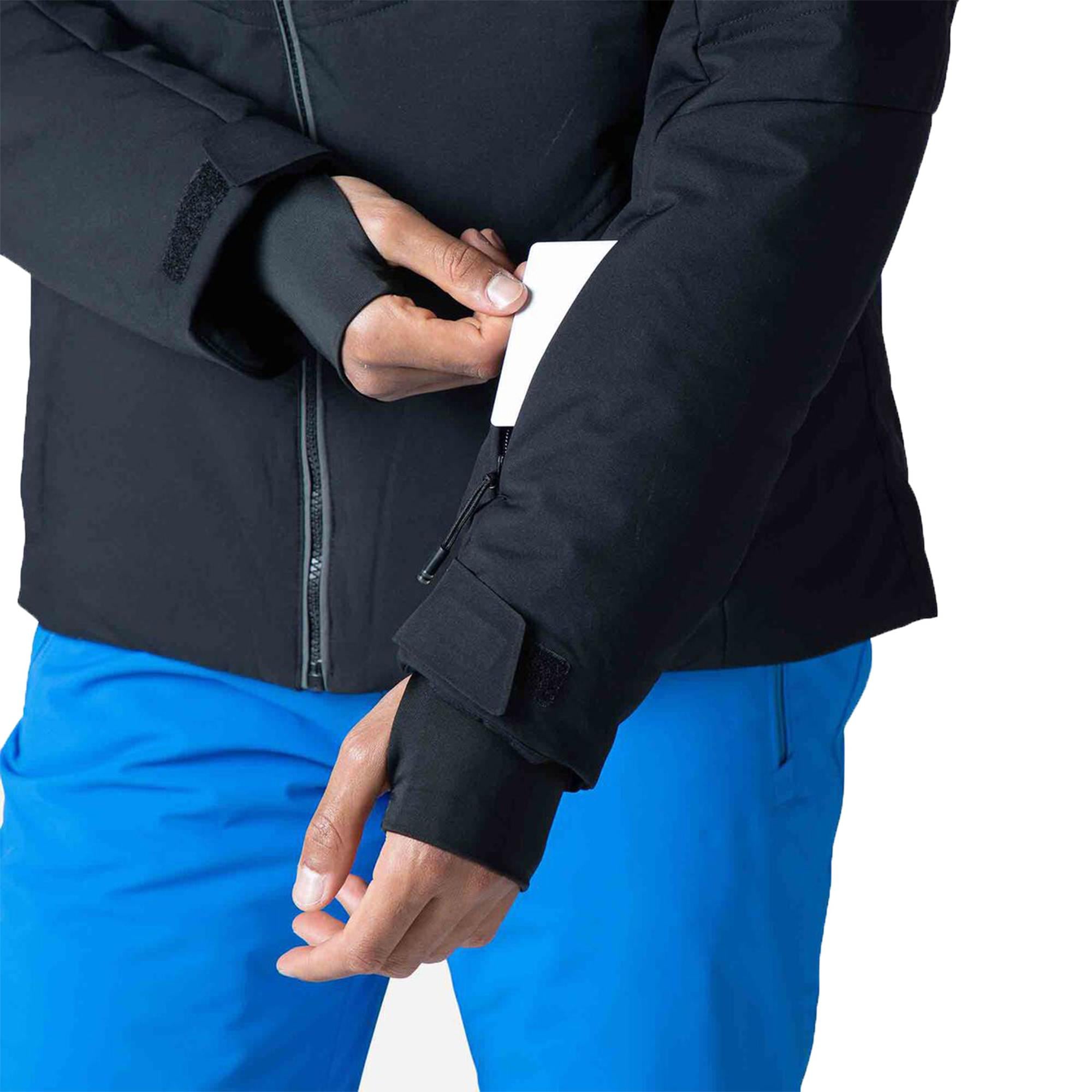 Rossignol Siz Erkek Siyah Kayak Ceketi