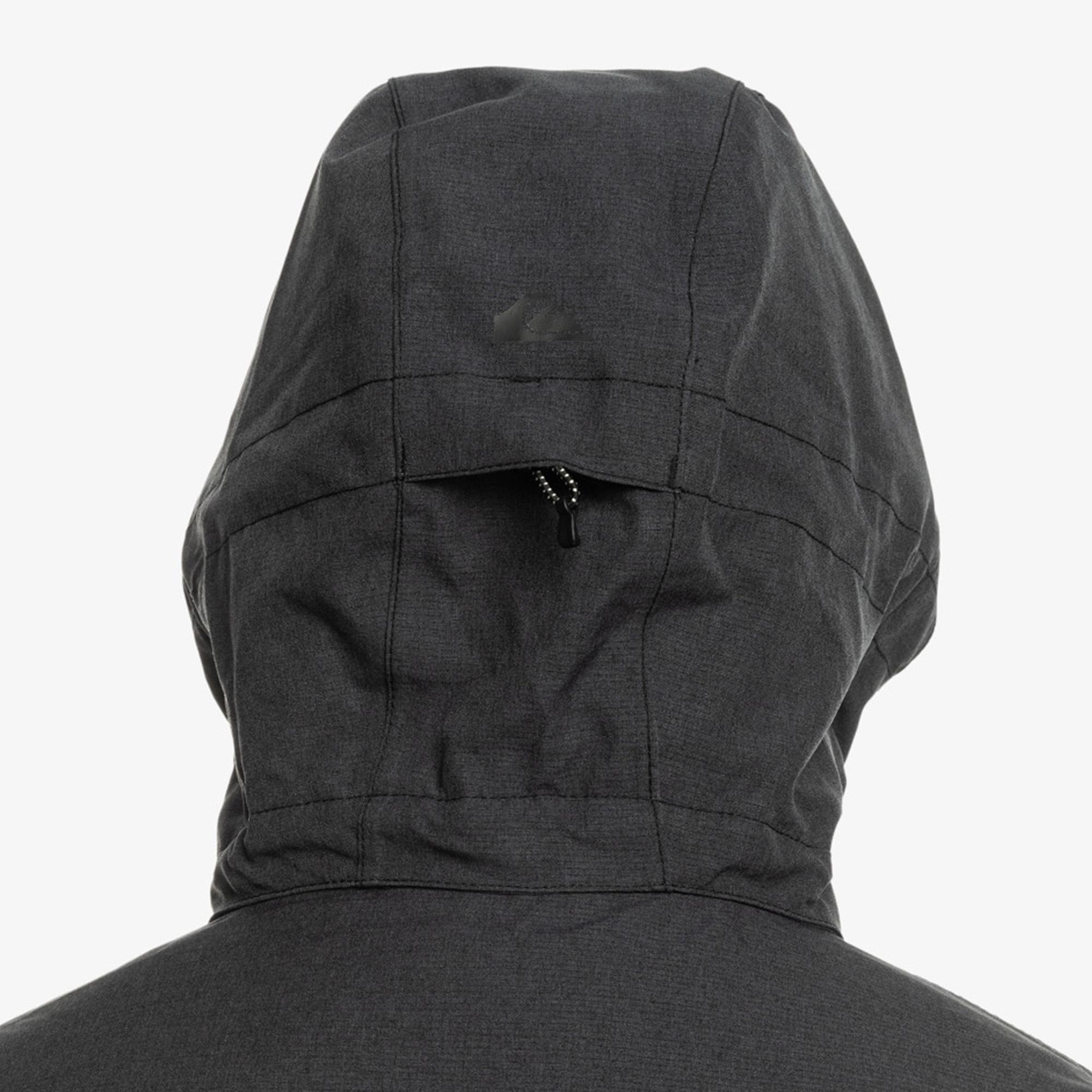 Quiksilver Dawson Erkek Siyah Snowboard Ceketi