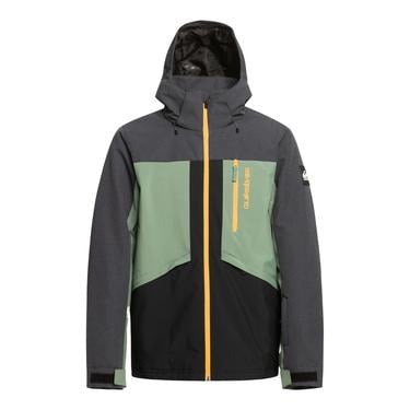  Quiksilver Dawson Erkek Siyah Snowboard Ceketi