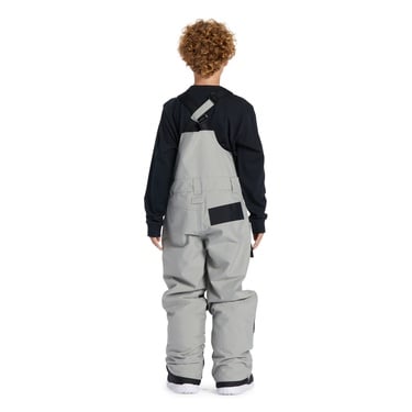  Dc Roadblock Youth Bib Erkek Çocuk Gri Snowboard Tulumu