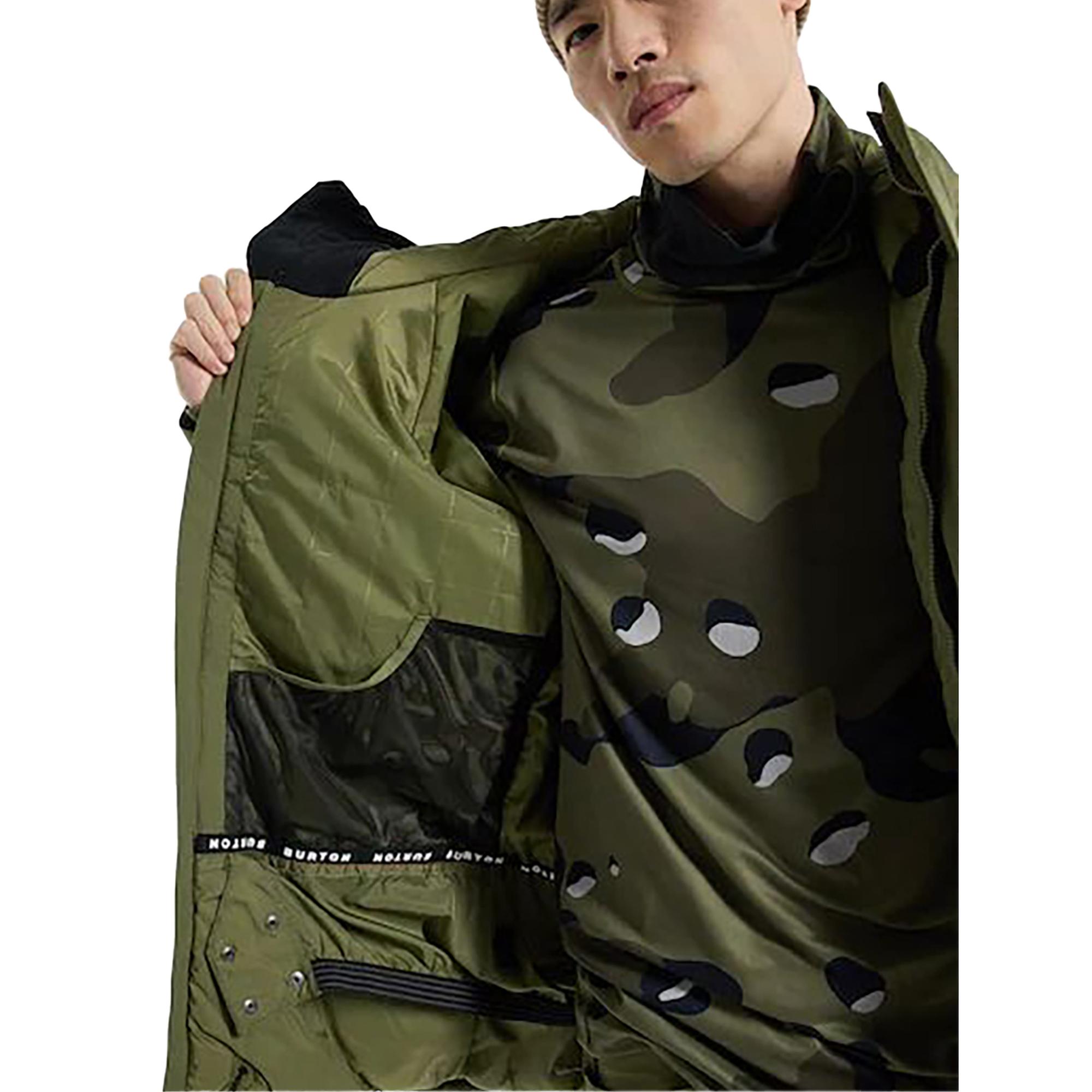 Burton Covert 2.0 Erkek Yeşil Snowboard Ceketi