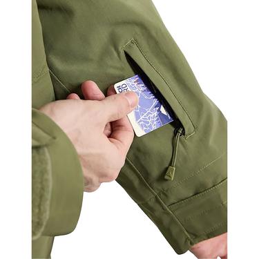  Burton Covert 2.0 Erkek Yeşil Snowboard Ceketi