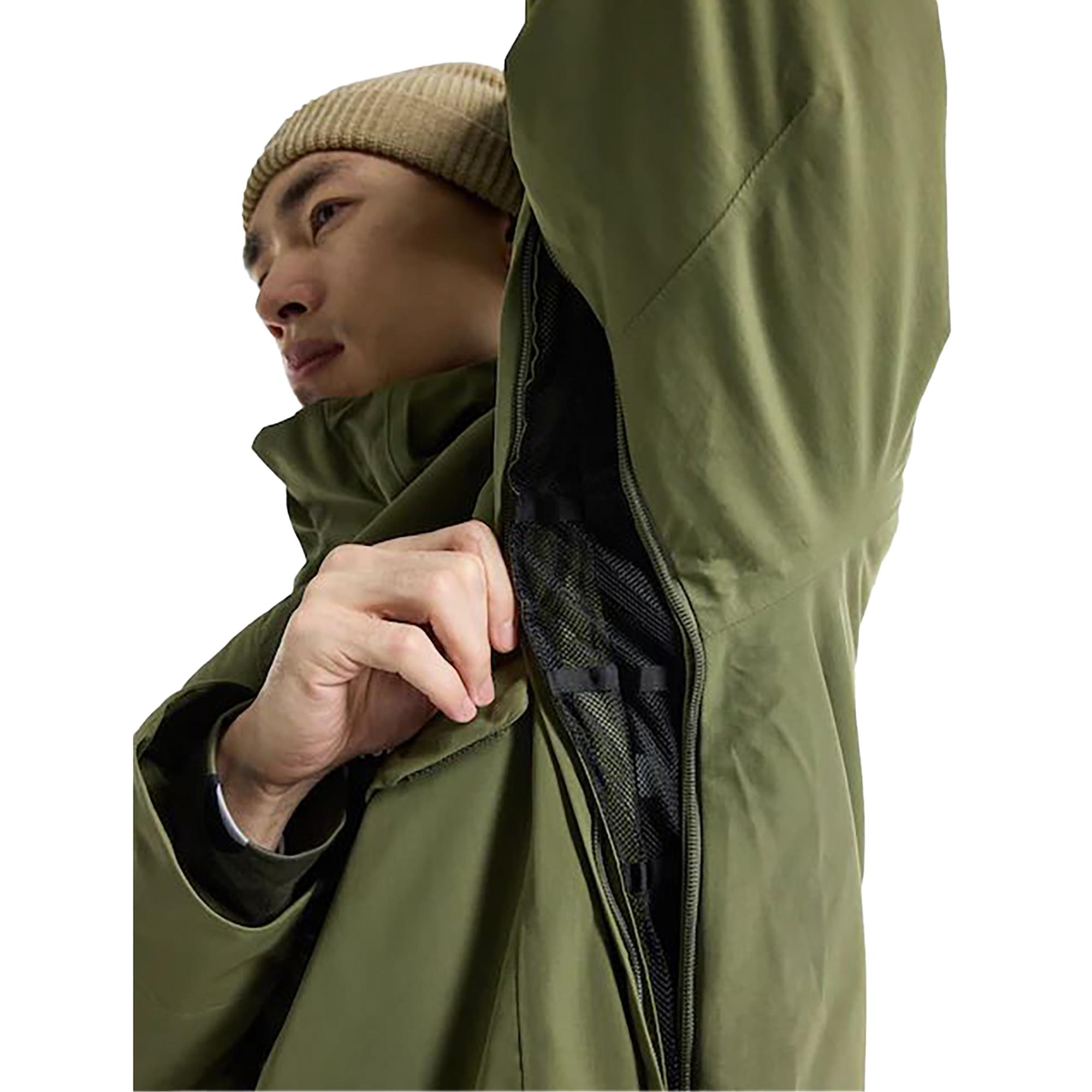 Burton Covert 2.0 Erkek Yeşil Snowboard Ceketi