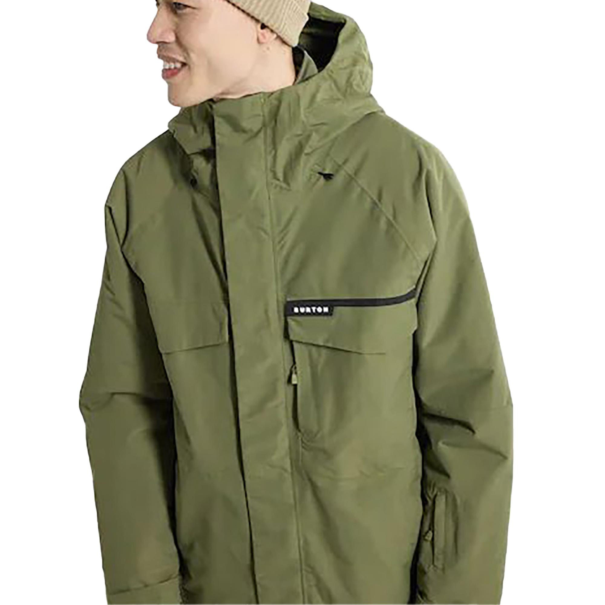 Burton Covert 2.0 Erkek Yeşil Snowboard Ceketi