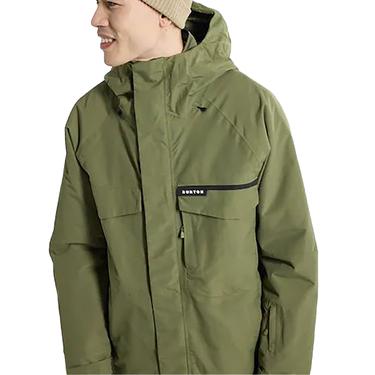  Burton Covert 2.0 Erkek Yeşil Snowboard Ceketi