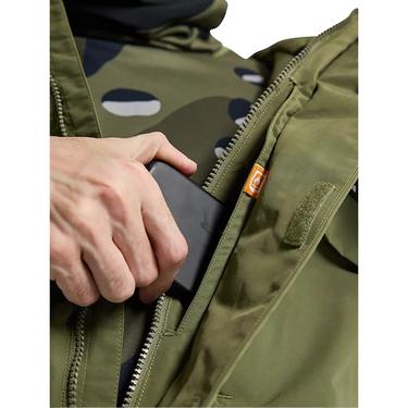  Burton Covert 2.0 Erkek Yeşil Snowboard Ceketi