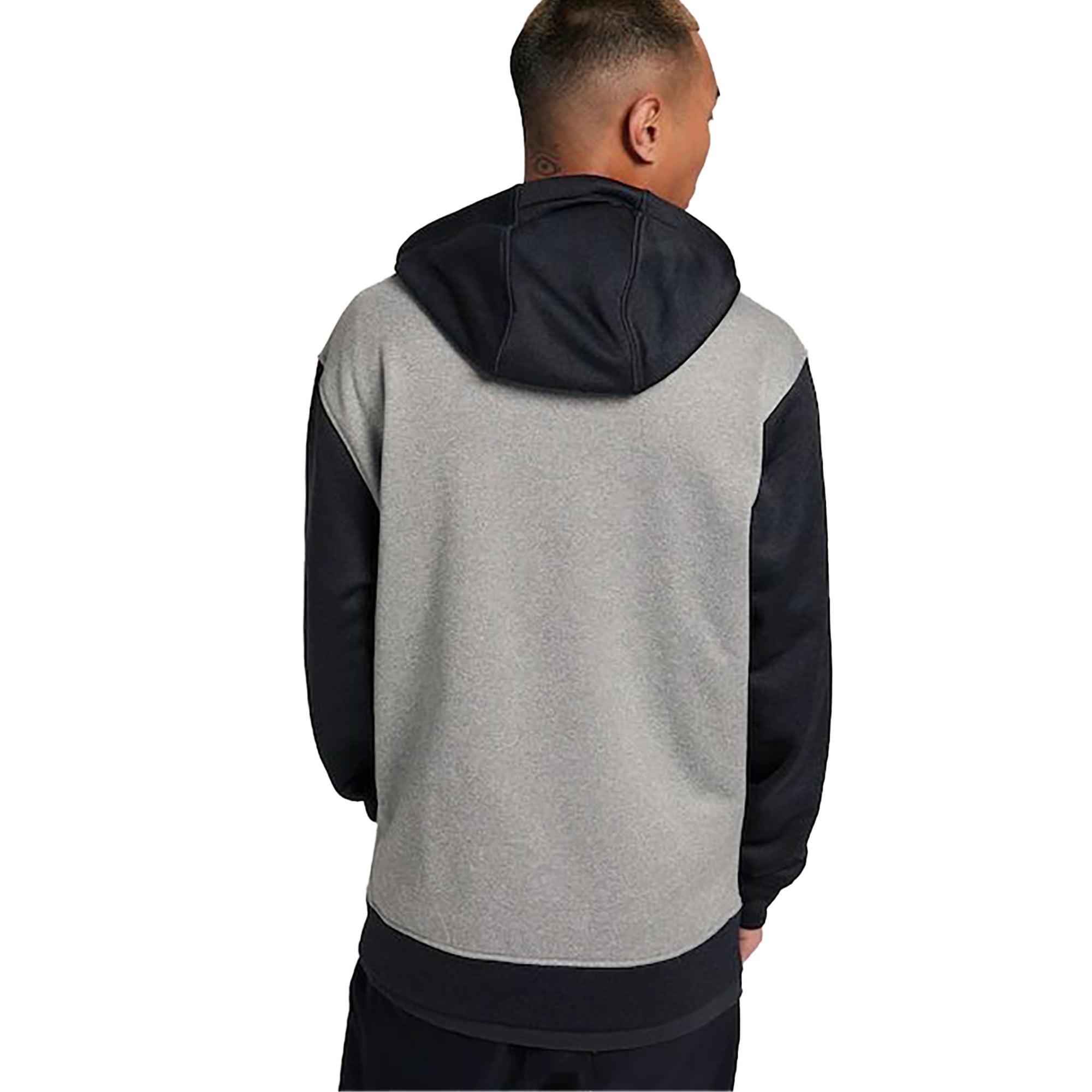 Burton Oak Full-zip Hoodie Erkek Gri Sweatshirt