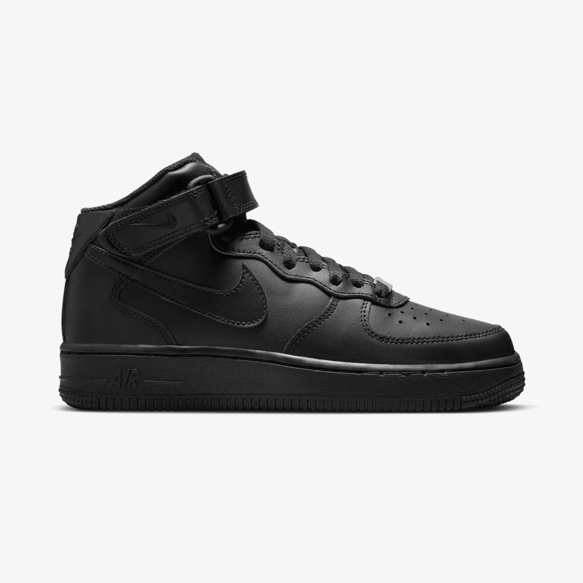 Nike Air Force 1 Mid Siyah Spor Ayakkabı
