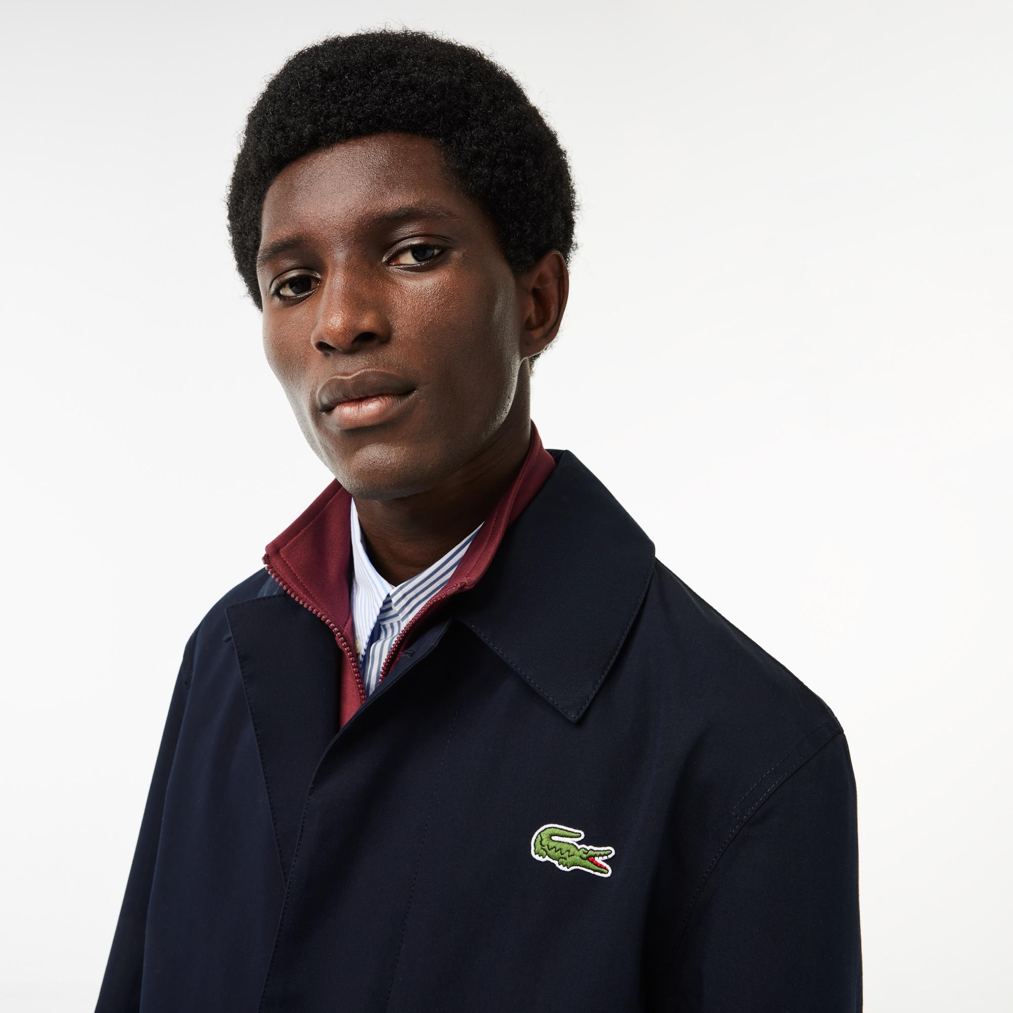 Erkek Gömlek Yaka Lacivert Mont