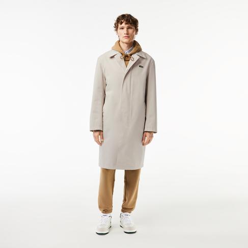  Erkek Gömlek Yaka Açık Gri Mont