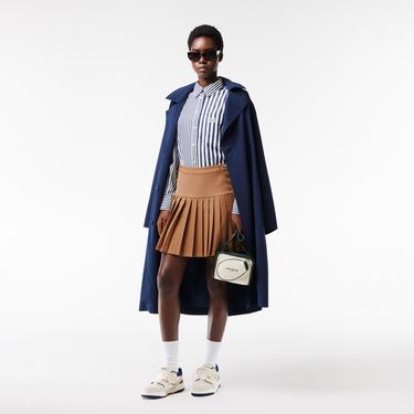  Kadın Regular Fit Kahverengi Etek