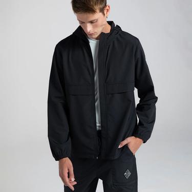  Kappa Authentıc Aırı Erkek Siyah Günlük Yağmurluk