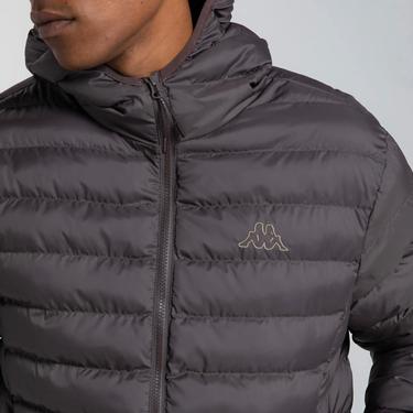  Kappa Logo Rina Erkek Gri Günlük Mont