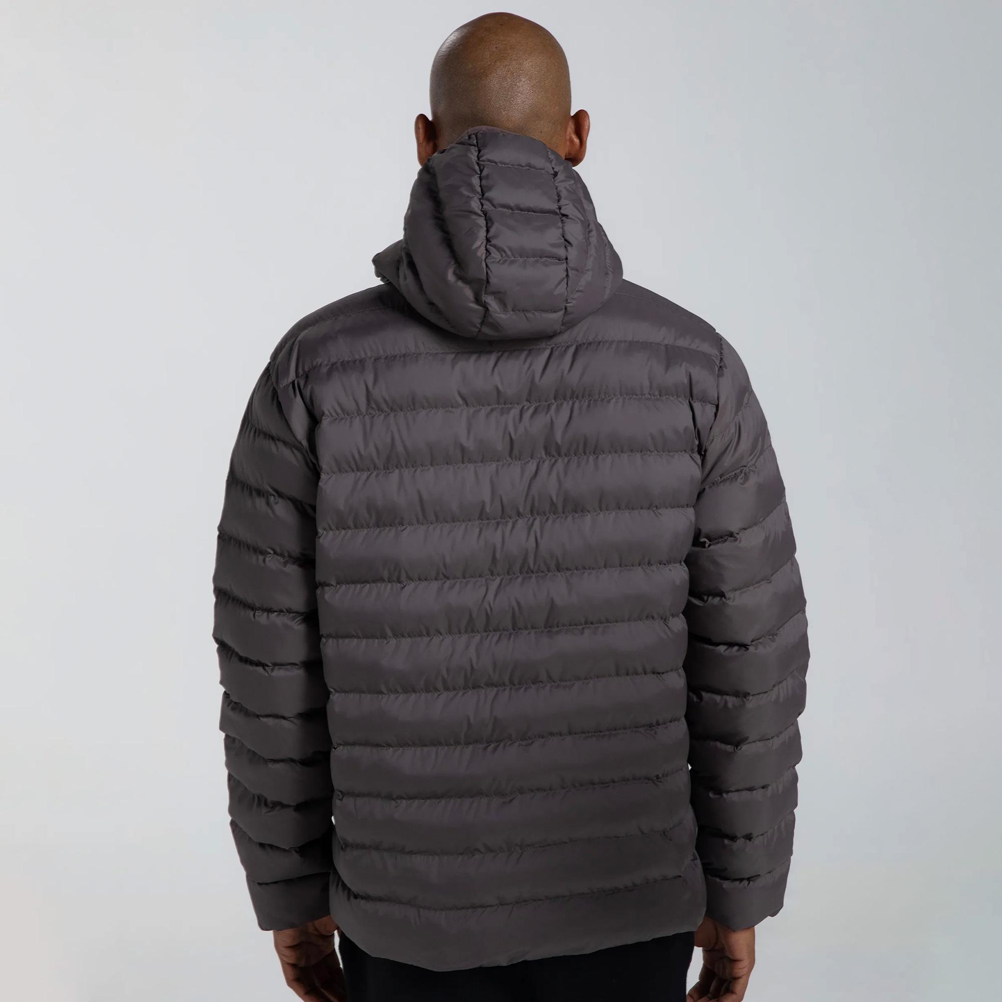 Kappa Logo Rina Erkek Gri Günlük Mont