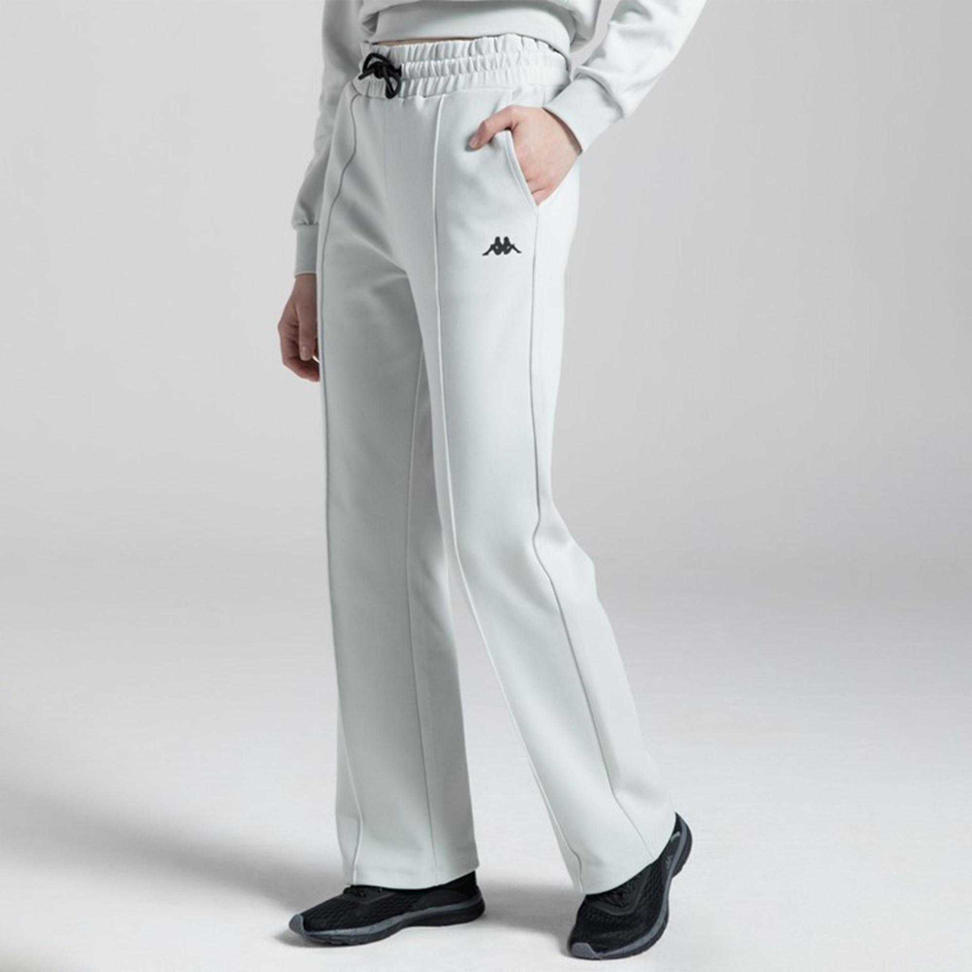 Kappa Authentic Lirya Kadın Beyaz Günlük Eşofman Altı