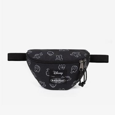  Eastpak X Disney 100 Springer Mickey Hands Unisex Siyah Bel Çantası