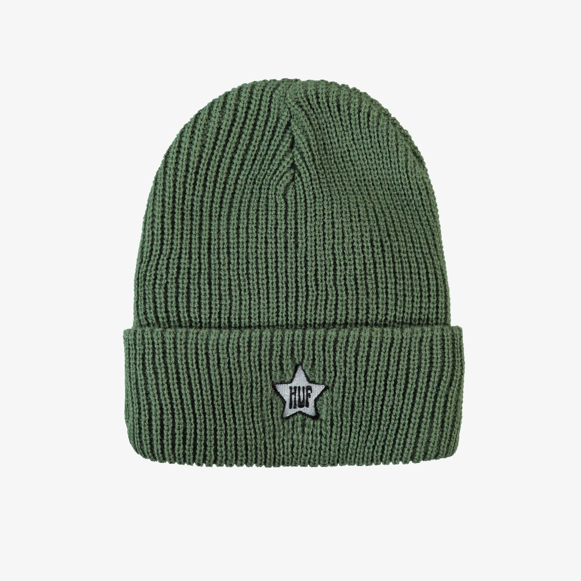 HUF One Star Visor Erkek Yeşil Bere