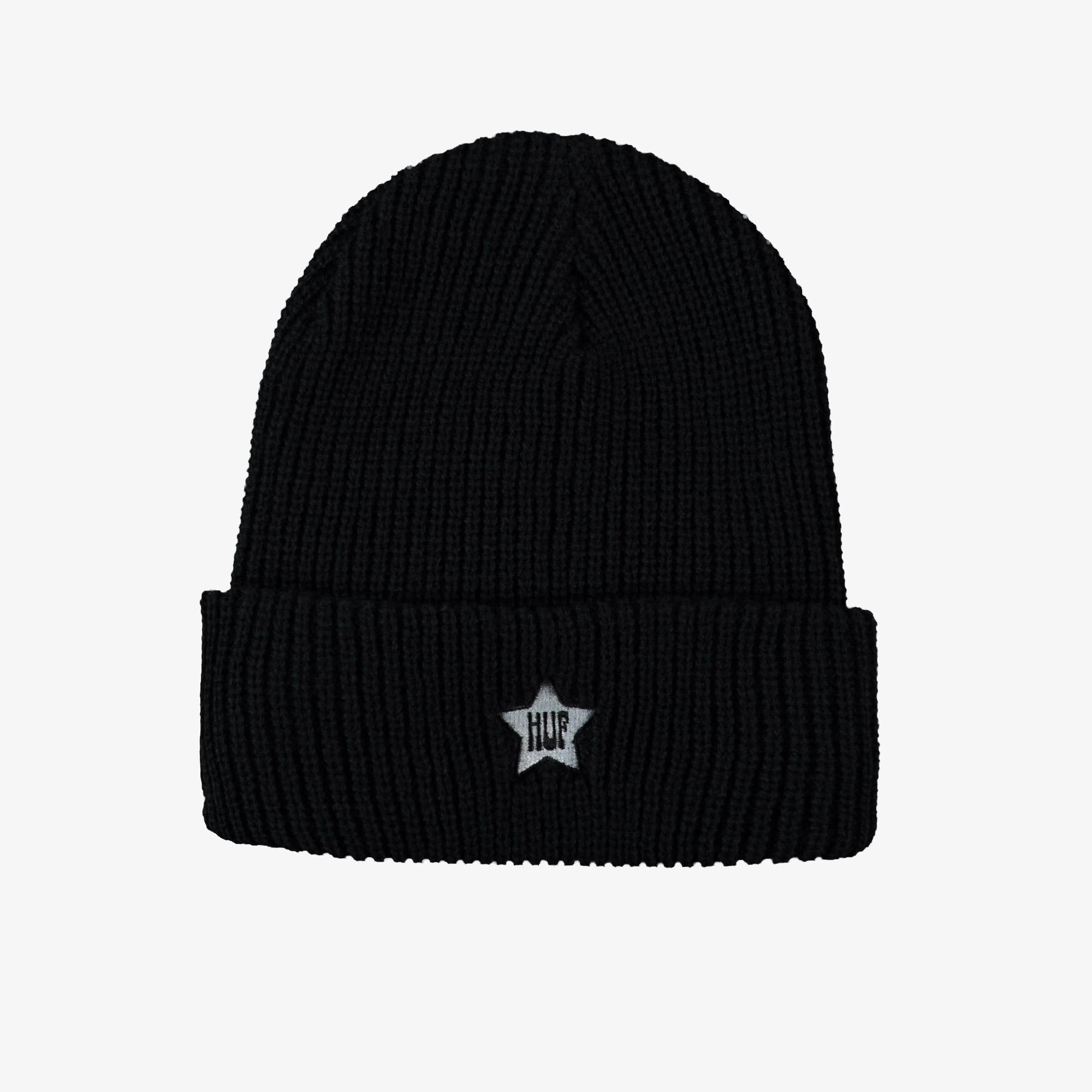 HUF One Star Visor Erkek Siyah Bere