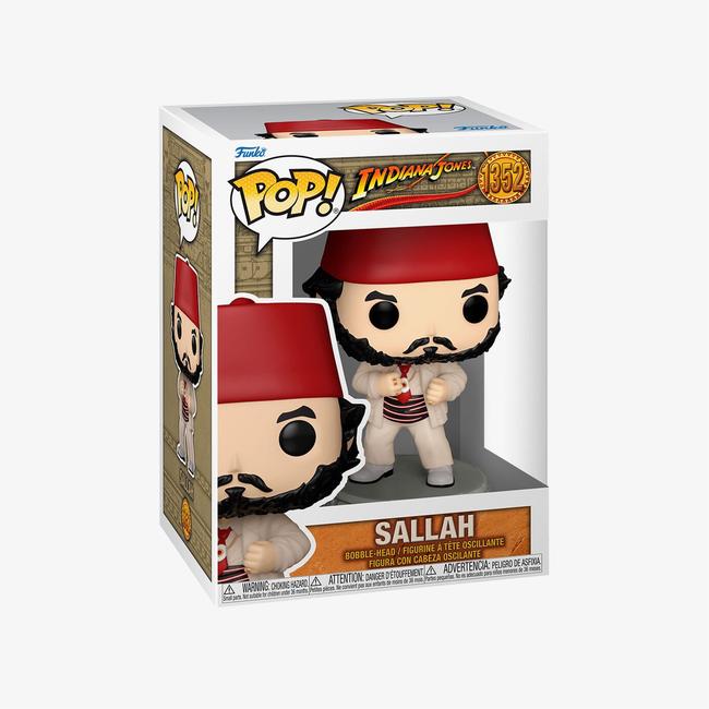  Funko POP  Movies: indiana Jones: Raiders of the Lost Ark Sallah Renkli Figür