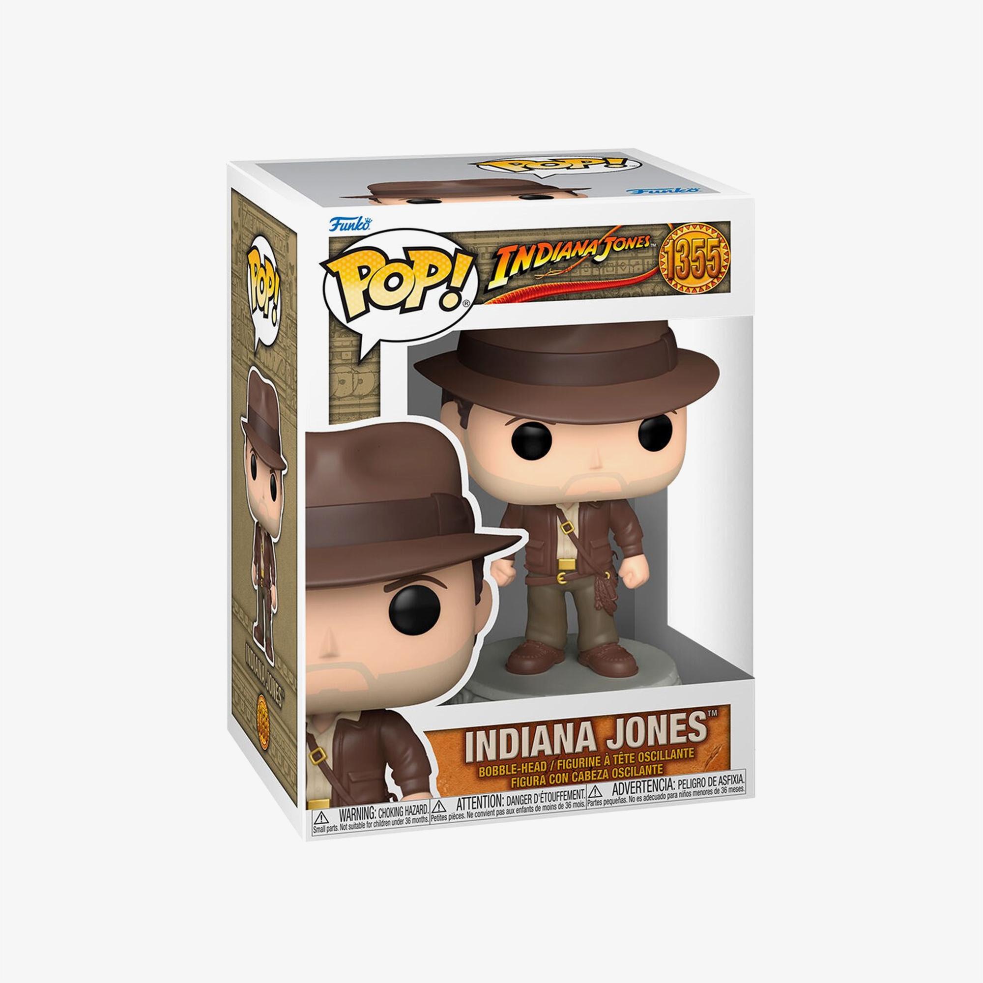 Funko POP  Movies: indiana Jones: Raiders of the Lost Ark indiana Jones with Jacket Renkli Figür