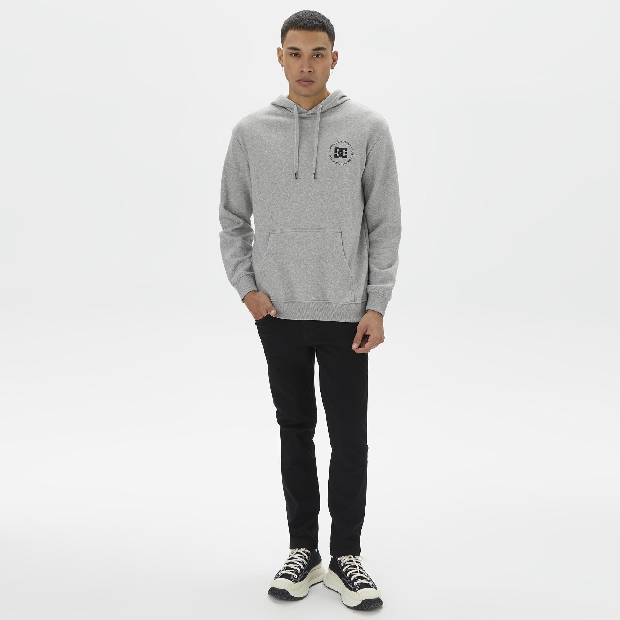 Dc Concrete Ph Erkek Gri Sweatshirt