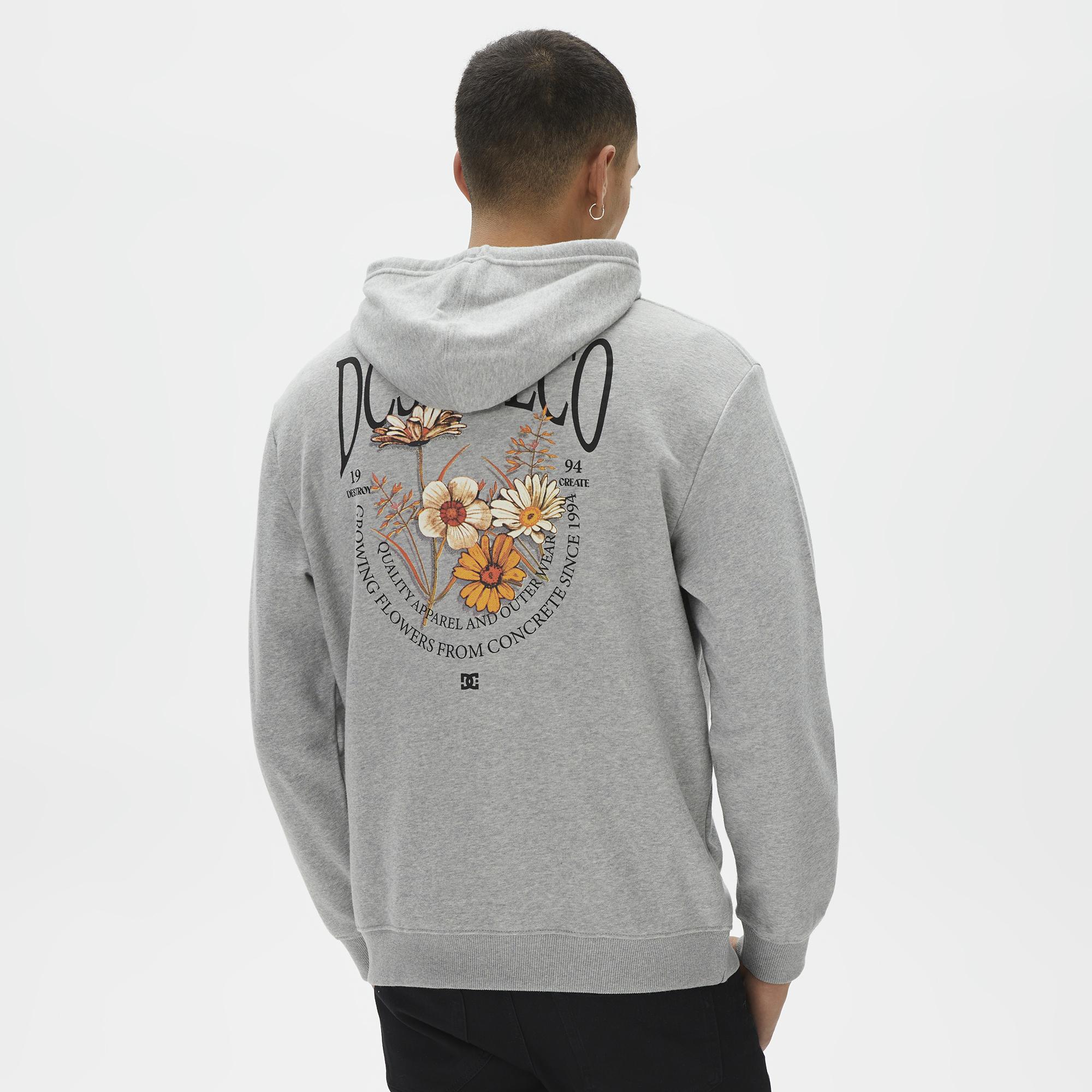 Dc Concrete Ph Erkek Gri Sweatshirt