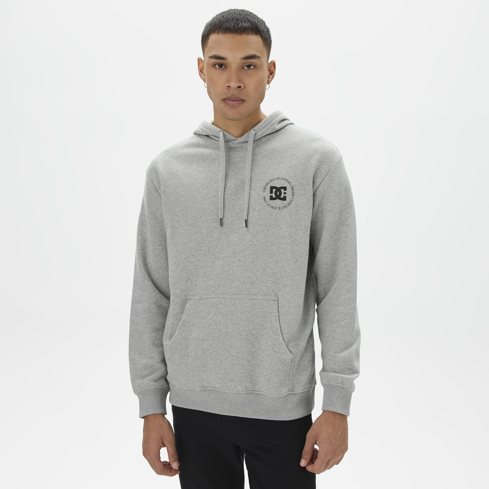 Dc Concrete Ph Erkek Gri Sweatshirt