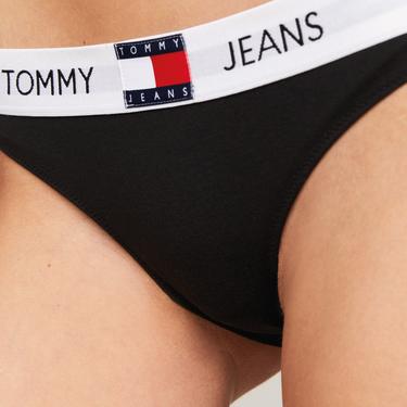  Tommy Jeans Bikini Kadın Siyah Külot