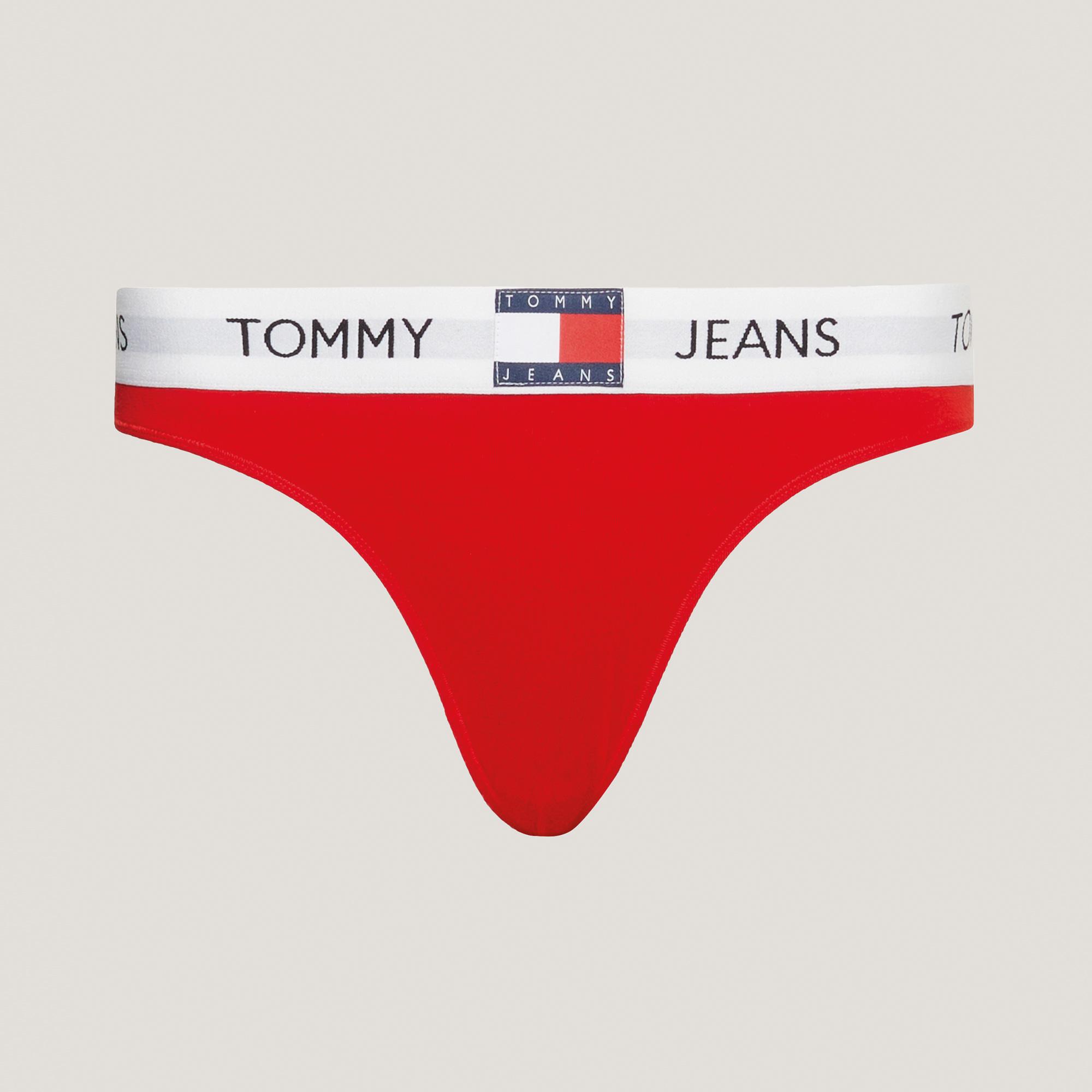Tommy Jeans Thong Kadın Kırmızı Külot