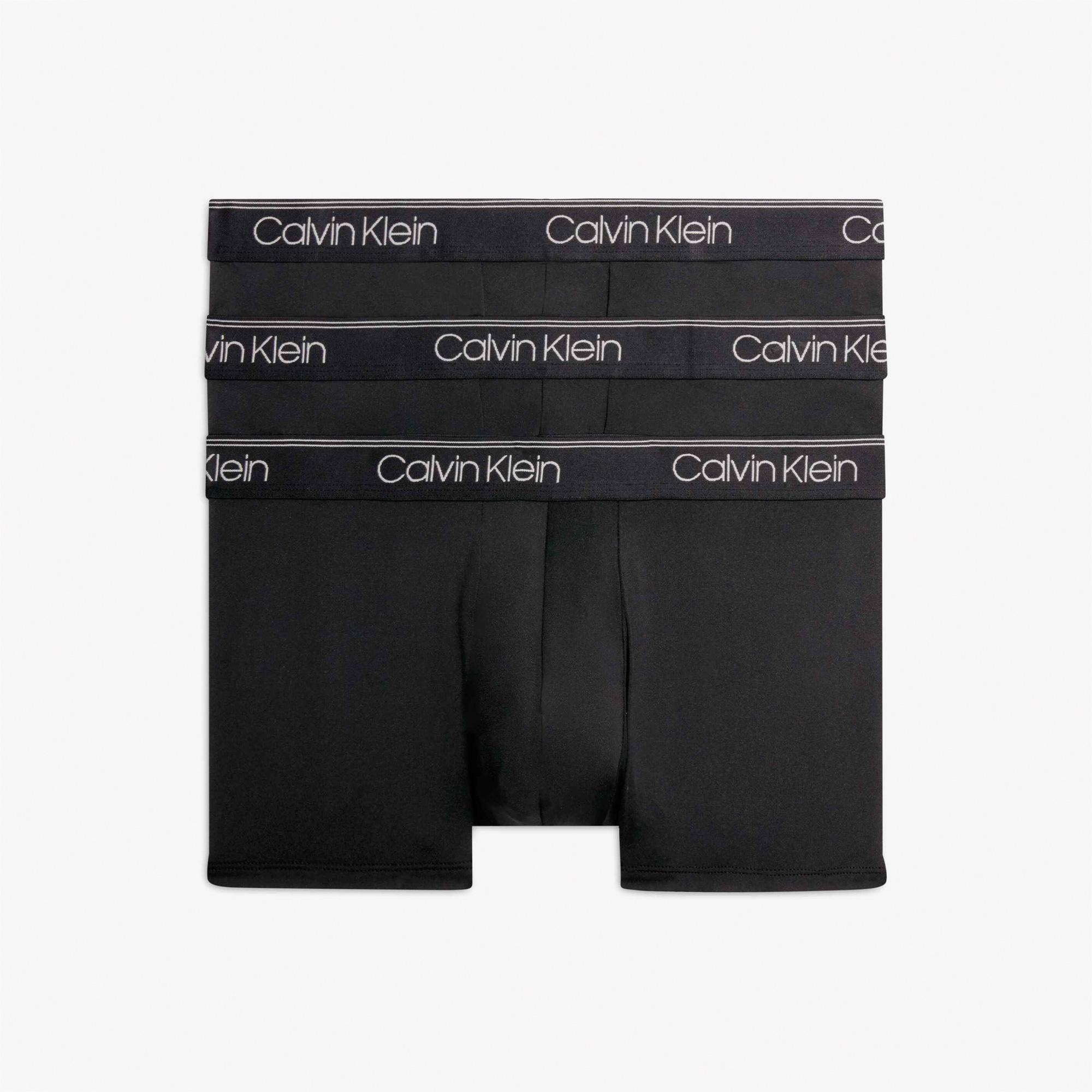 Calvin Klein Low Rise Trunk 3'lü Erkek Siyah Boxer