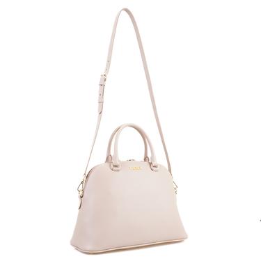  Khushi Krem Kadın Deri El Çantası