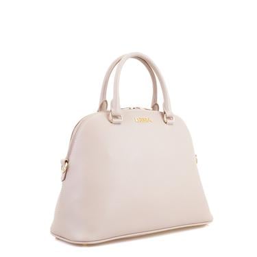  Khushi Krem Kadın Deri El Çantası