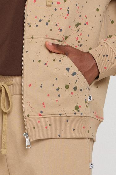  Rockupy Unisex Janne Bej Hoodie Jacket