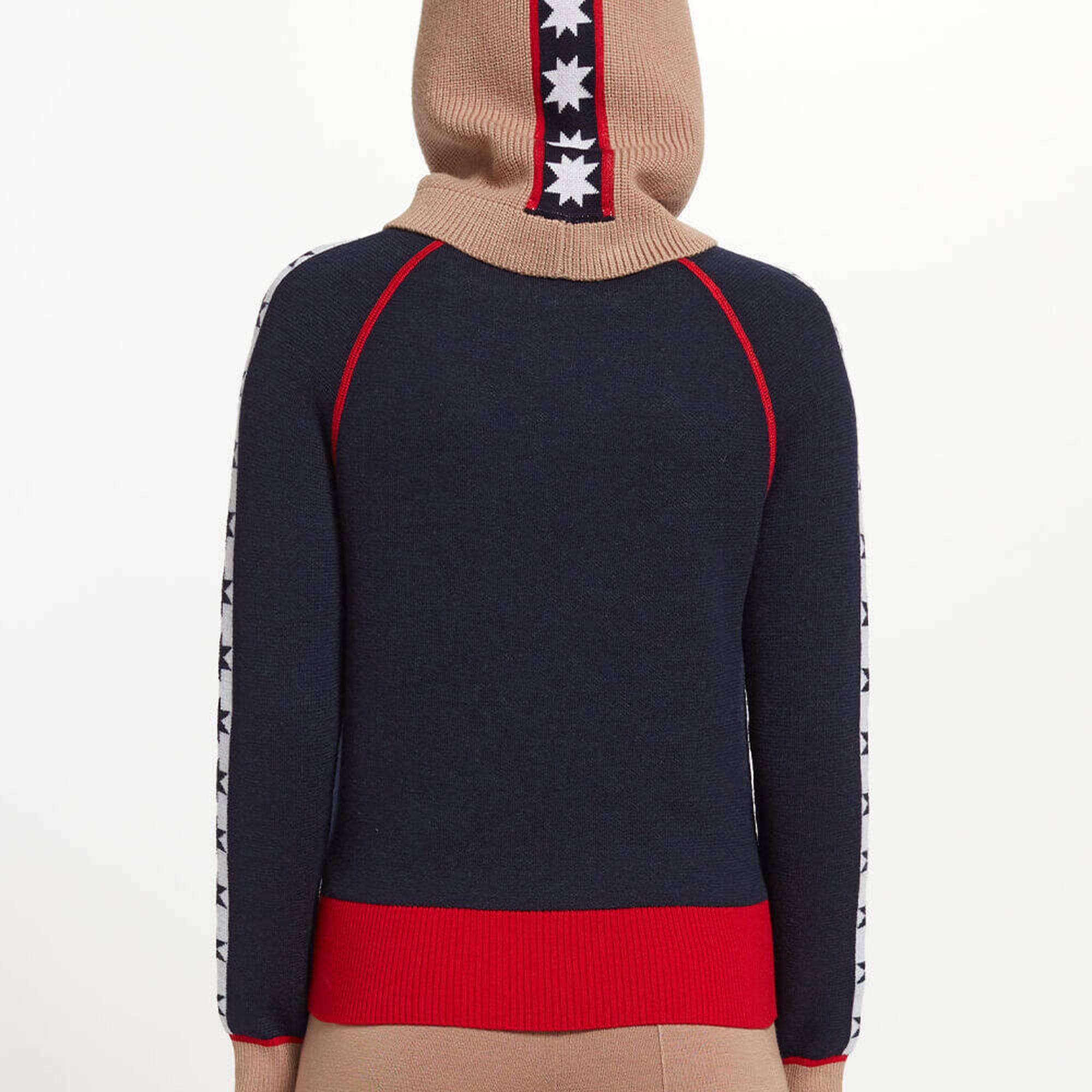 Knitss Yıldız Desenli Camel Extrafıne Merino Yün Bere