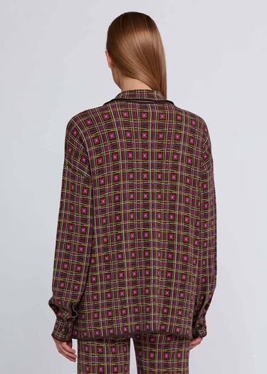  Knitss Jakar Desenli Rahat Kesim Triko Ceket