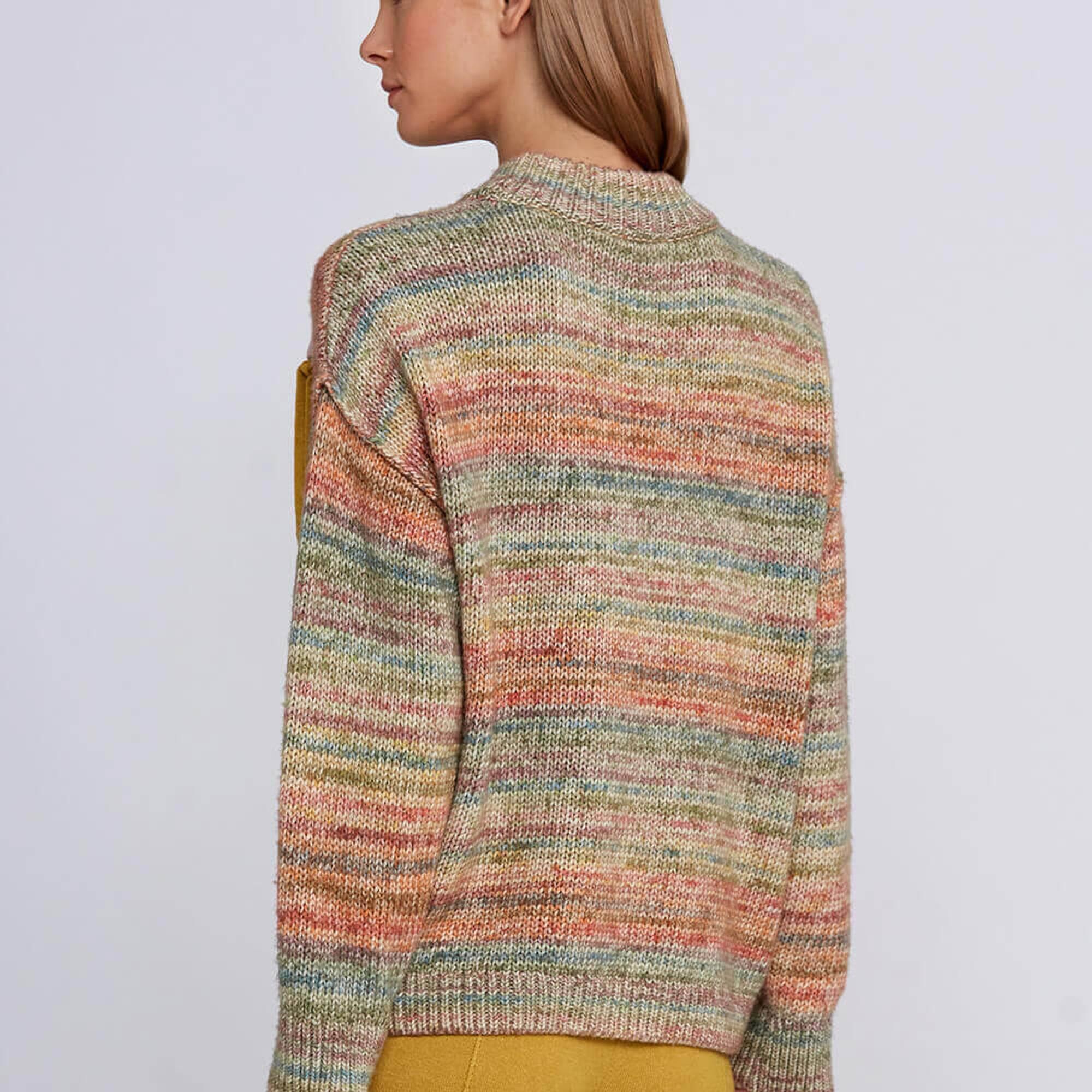 Knitss Organik Pamuk Yün Karışımlı Çok Renkli Triko