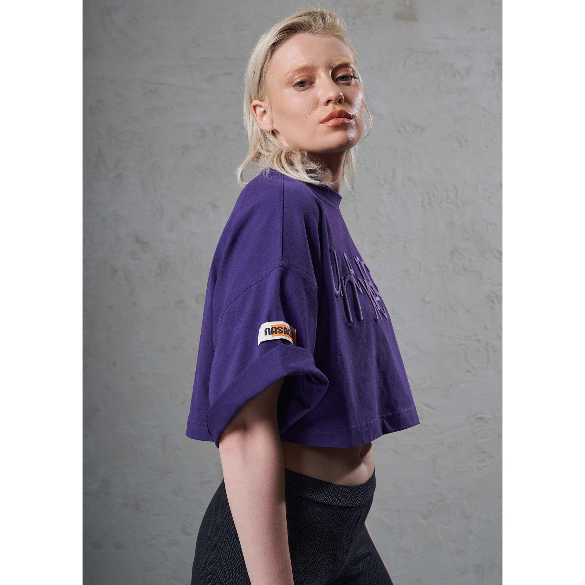 Nasaqu Kadın Mimma Scarlet Gum Crop Top