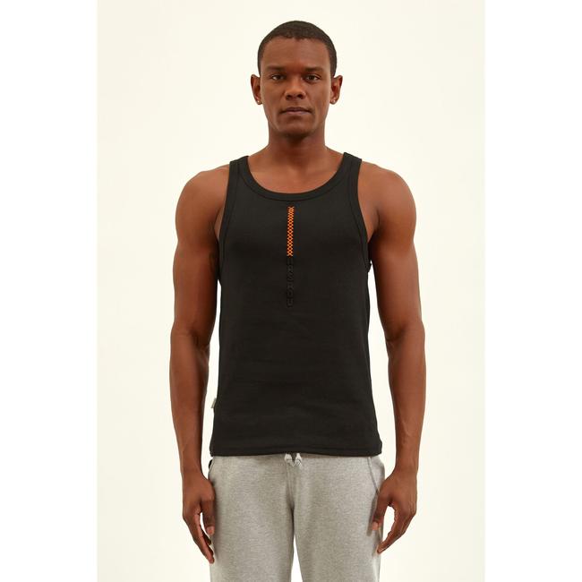  Nasaqu Erkek Aktif Esnek Siyah Atlet