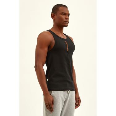  Nasaqu Erkek Aktif Esnek Siyah Atlet